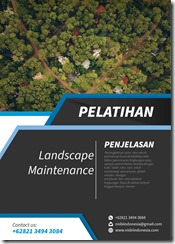 training pengenalan landscape maintenance murah