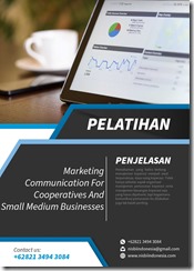 training pengenalan marketing communication murah