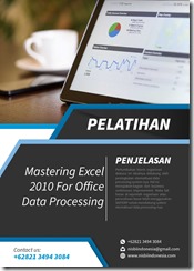 training pengenalan ms excell 2010 murah