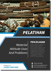 training pengenalan material attitude uses and problems murah