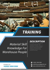 training pengenalan material knowledge murah