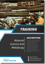 training pengenalan materials science and metallurgy murah