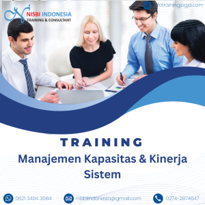 TRAINING MANAJEMEN KAPASITAS & KINERJA SISTEM