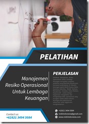 training pengenalan manajemen risiko operasional untuk lembaga keuangan murah