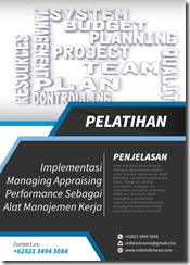 training pengenalan managing & appraising performance murah