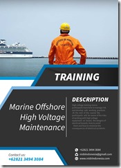 training pengenalan marine/ offshore high voltage maintenance murah