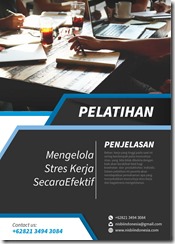 training pengenalan mengelola stres kerja secara efektif murah