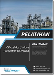 training pengenalan oil and gas surface production operation murah