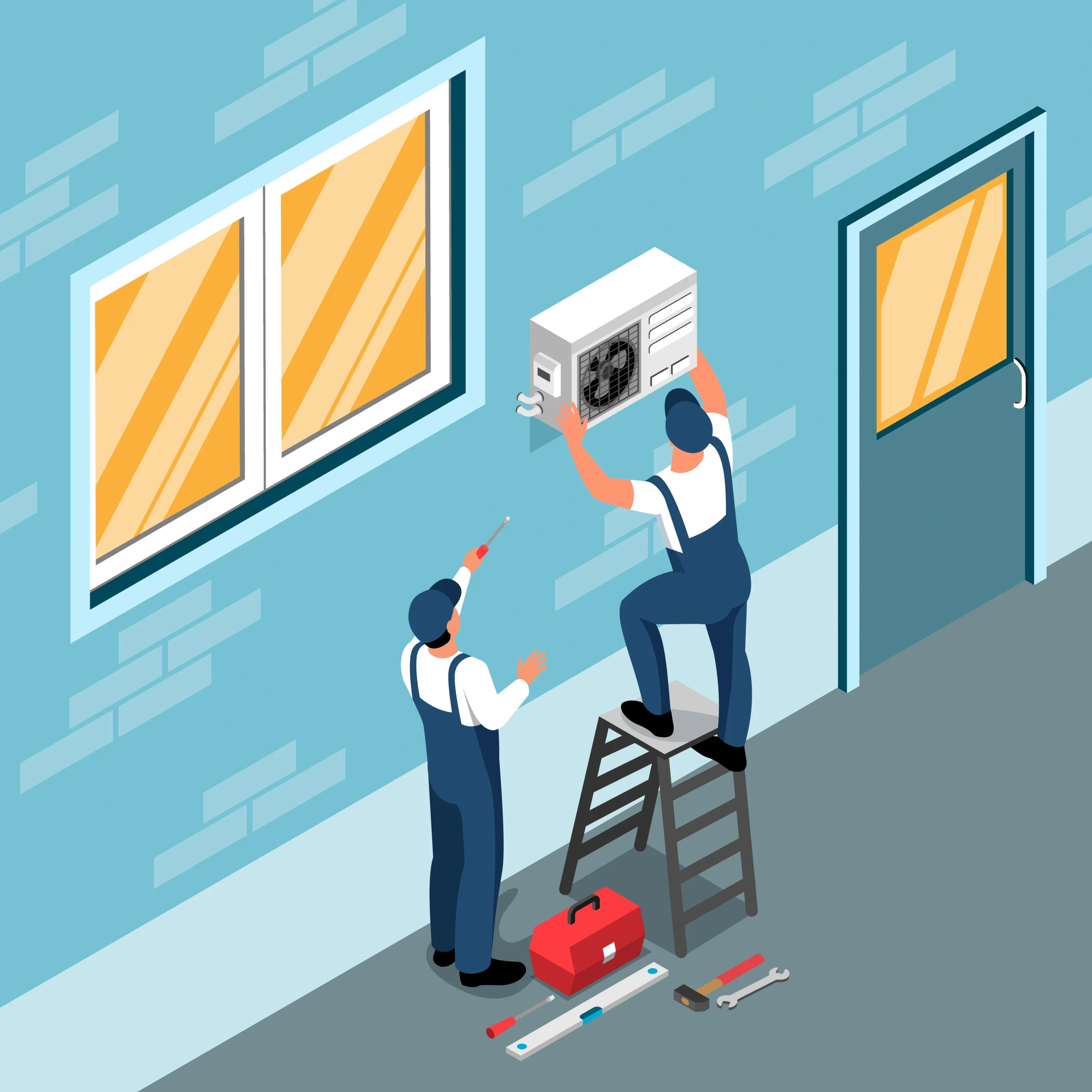 PELATIHAN TEKNIK PEMASANGAN HVAC PEMANAS, VENTILASI, DAN PENDINGIN UDARA